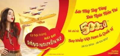 Game show SĂN MÁY BAY VÀNG - ĐÓN NGÀN NIỀM VUI của Vietjet